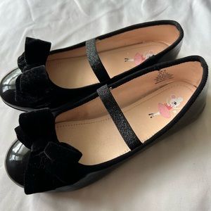 H&M Girls Black Dress Shoes